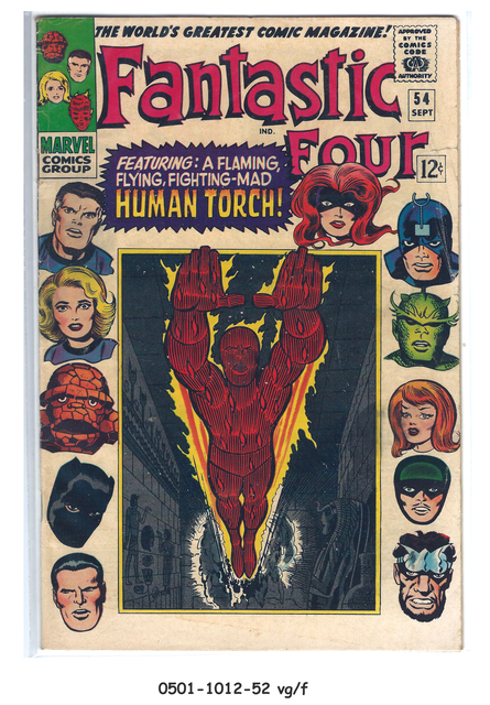 Fantastic Four #054 © September 1966 Marvel Comics